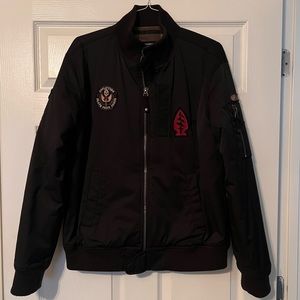 Mens Affliction bomber jacket size M